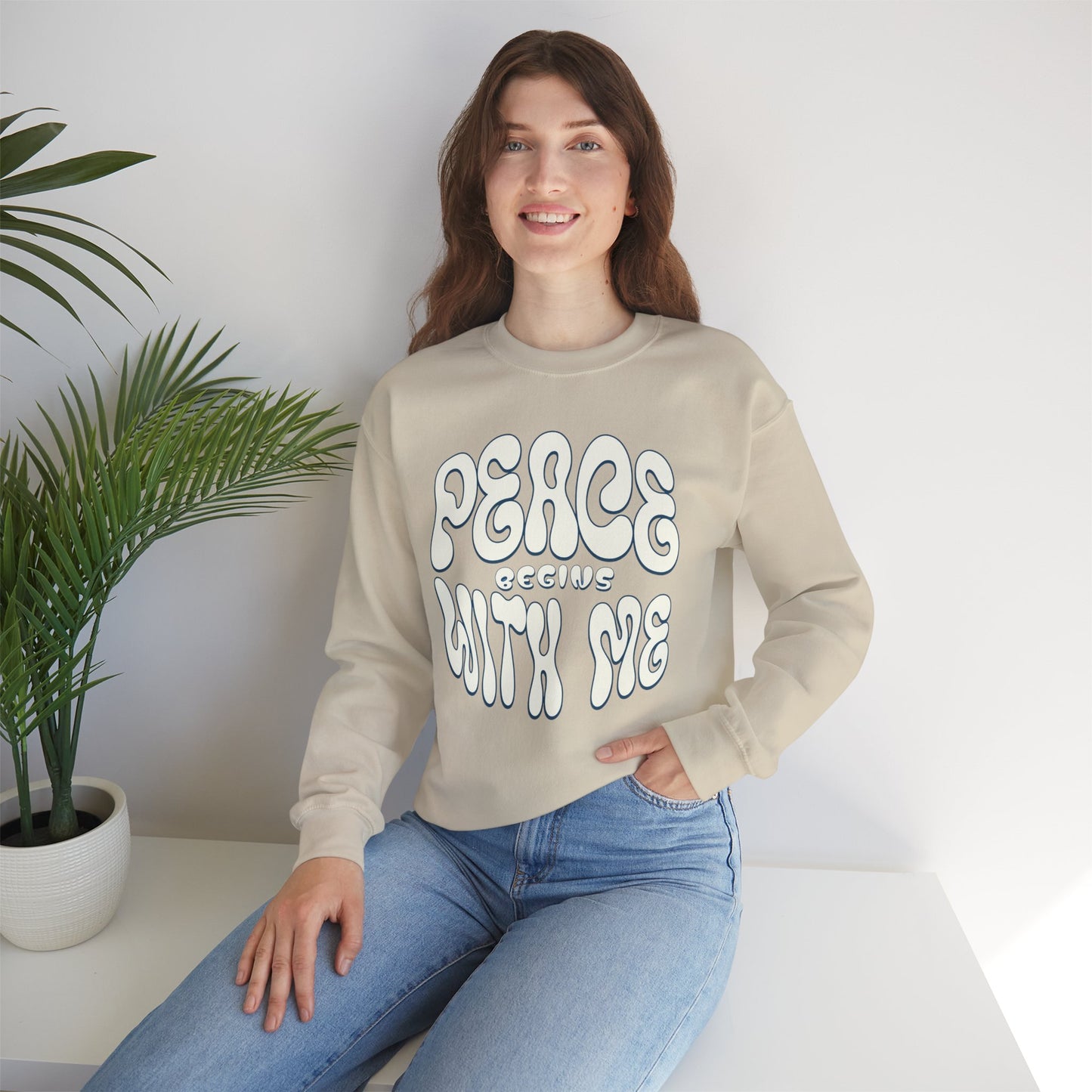 Peace Begins with Me Sweatshirt