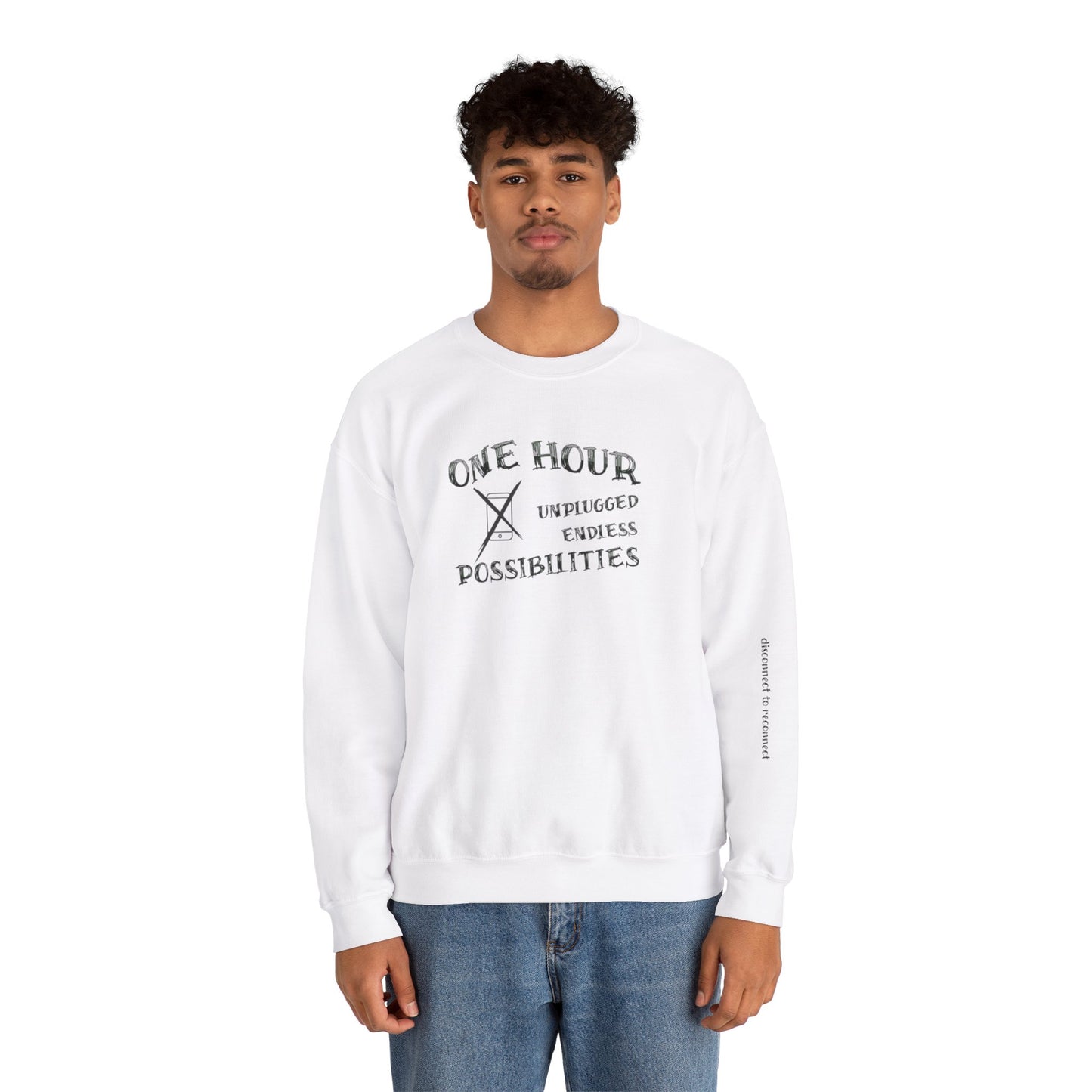 Disconnect to Reconnect β Mindfulness Sweatshirt π΅β¨