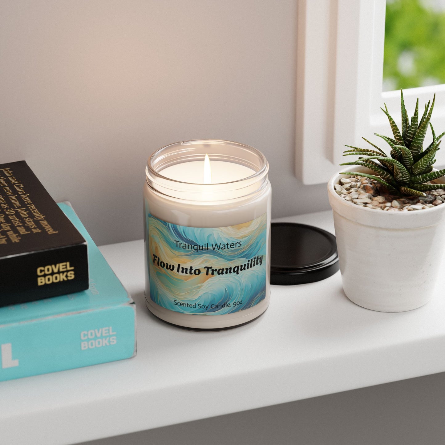 Tranquil Waters – Flow Into Tranquility | Scented Soy Candle, 9oz