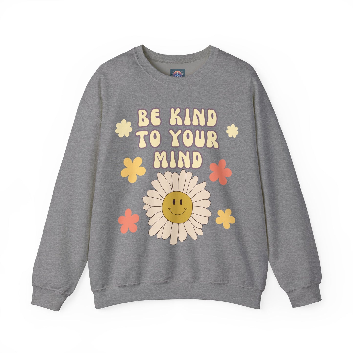 Crewneck Sweatshirt 'Be kind to your mind'