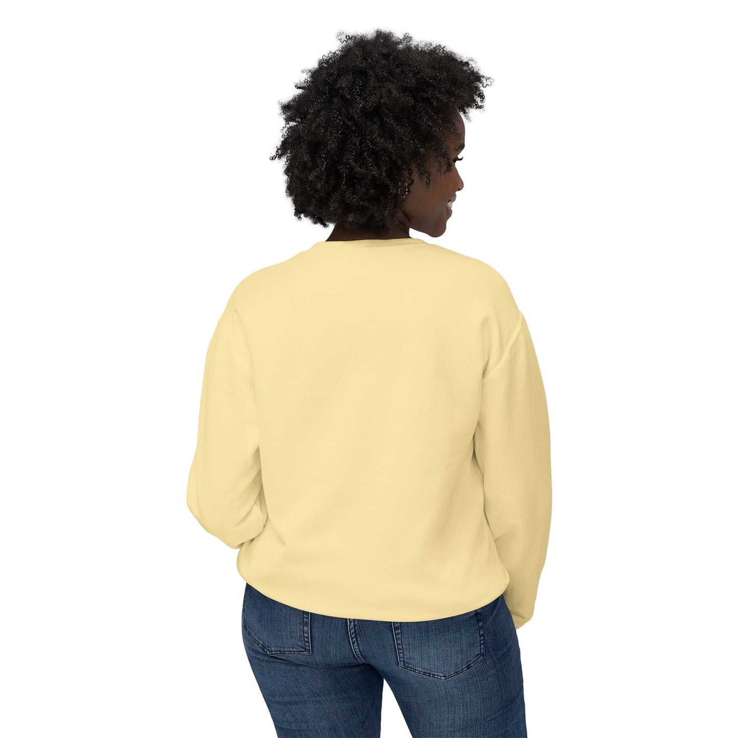 Lightweight Crewneck Sweatshirt: Be the Light in Someone's Day
