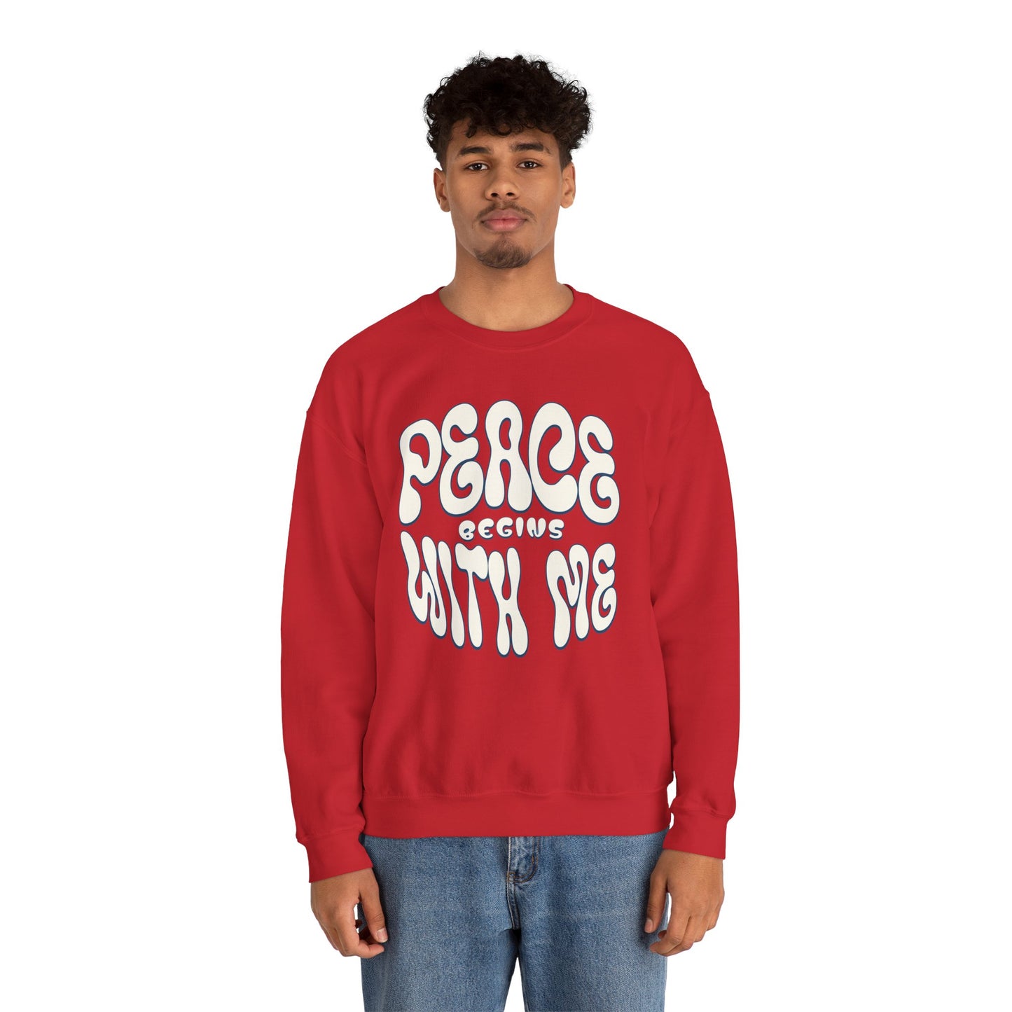Peace Begins with Me Sweatshirt