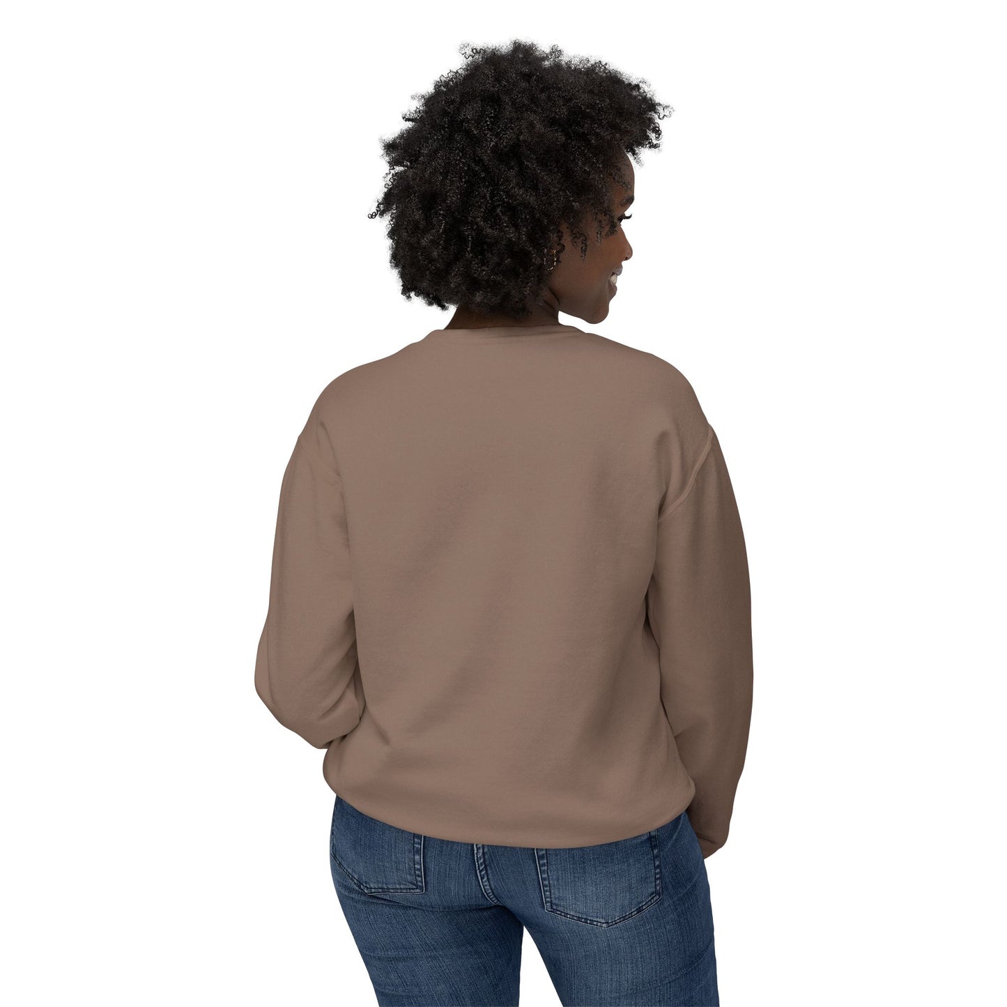 Lightweight Crewneck Sweatshirt: Be the Light in Someone's Day