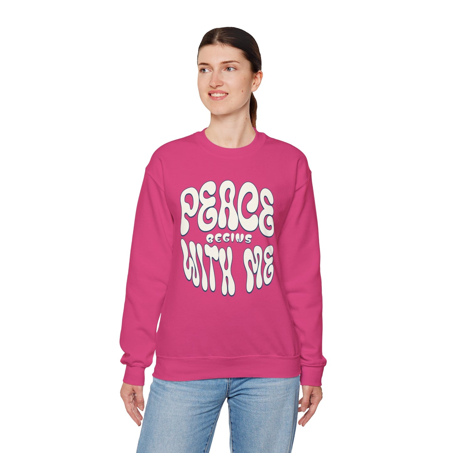 Peace Begins with Me Sweatshirt