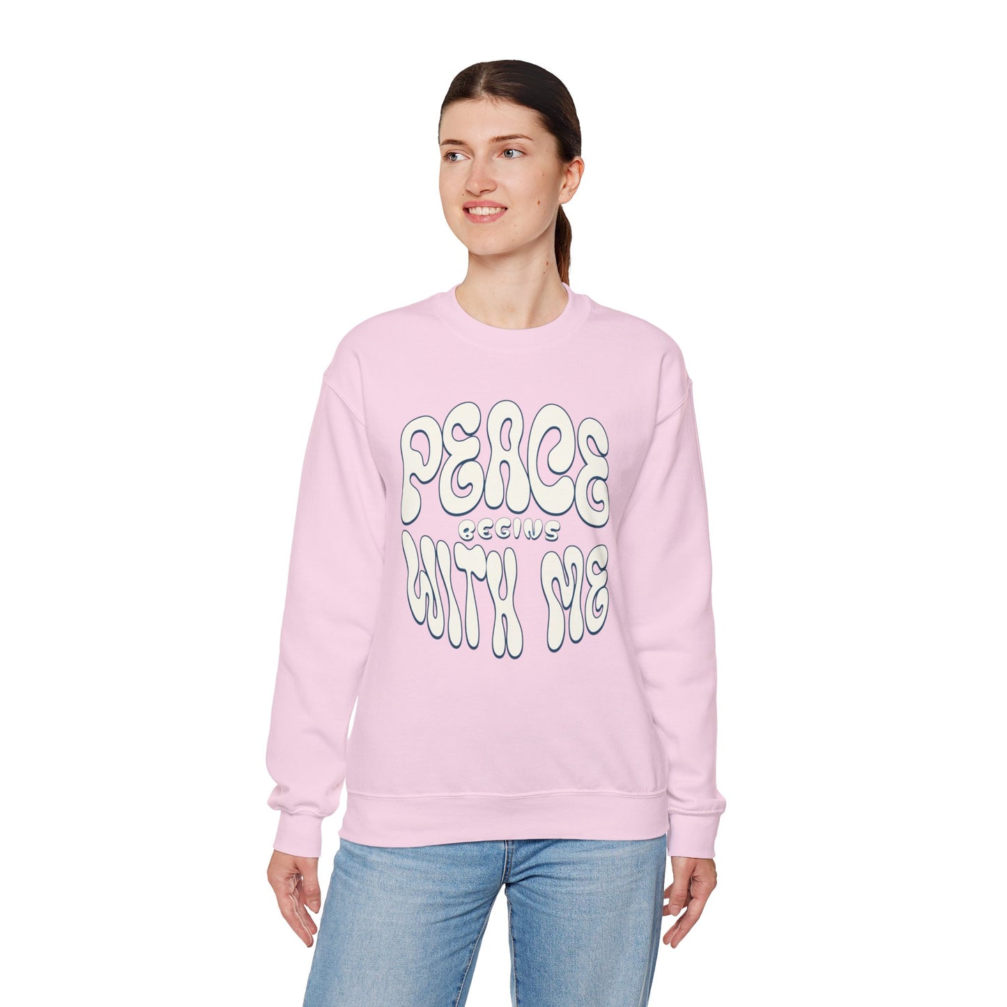 Peace Begins with Me Sweatshirt