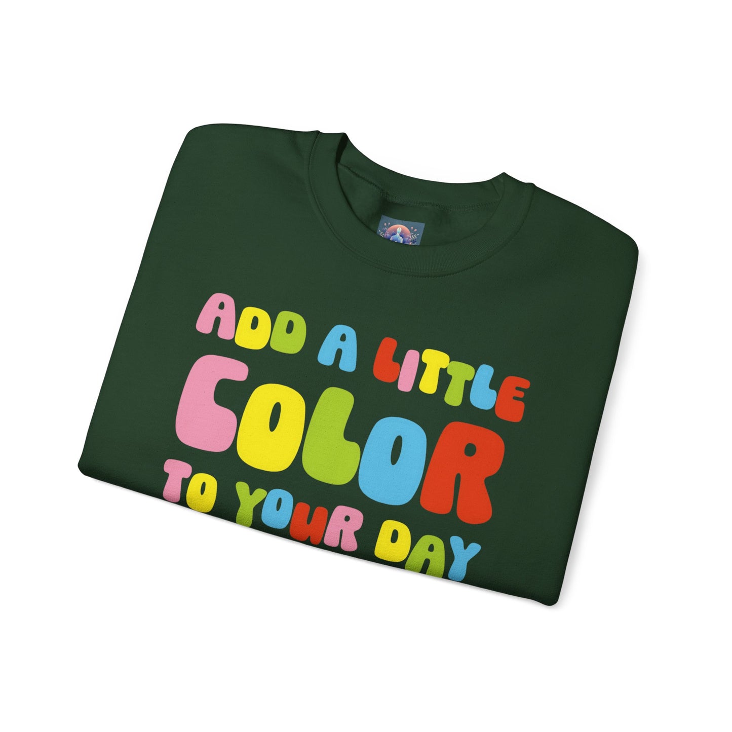 Colorful Unisex Sweatshirt - Add a Little Color to Your Day