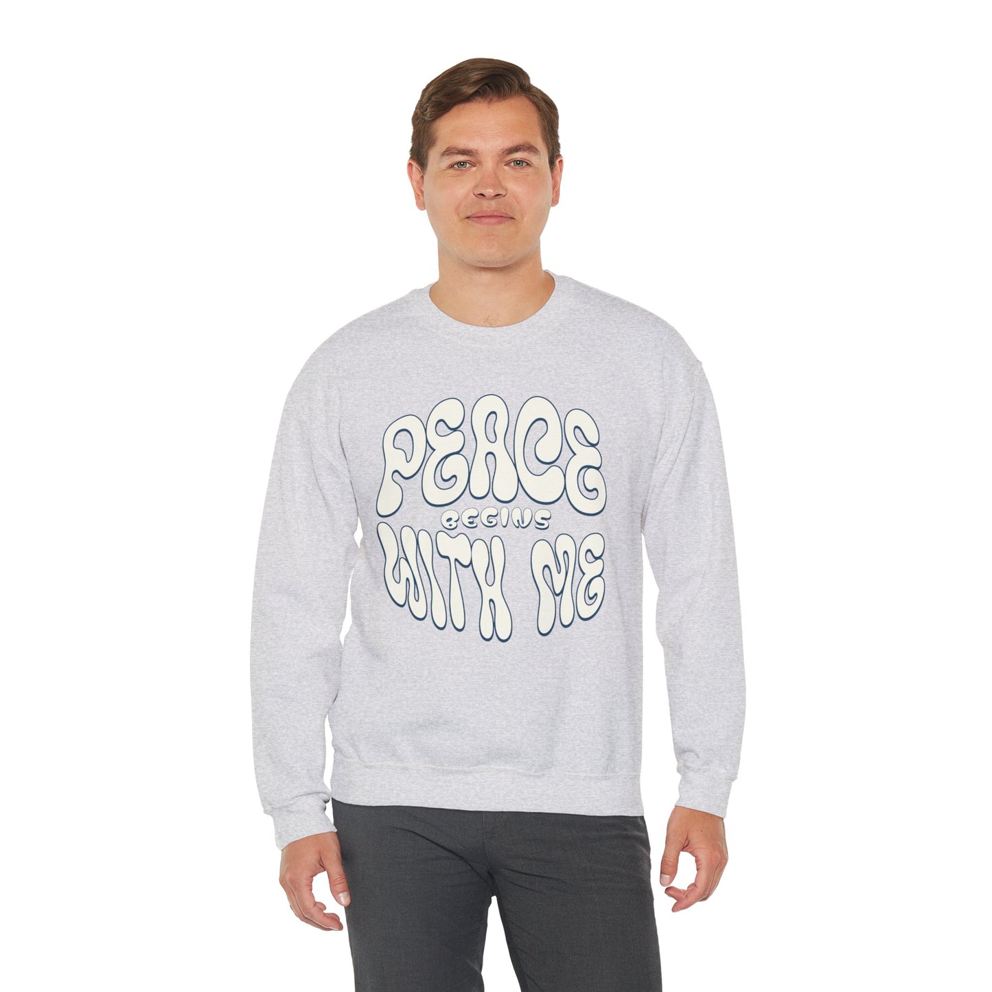 Peace Begins with Me Sweatshirt