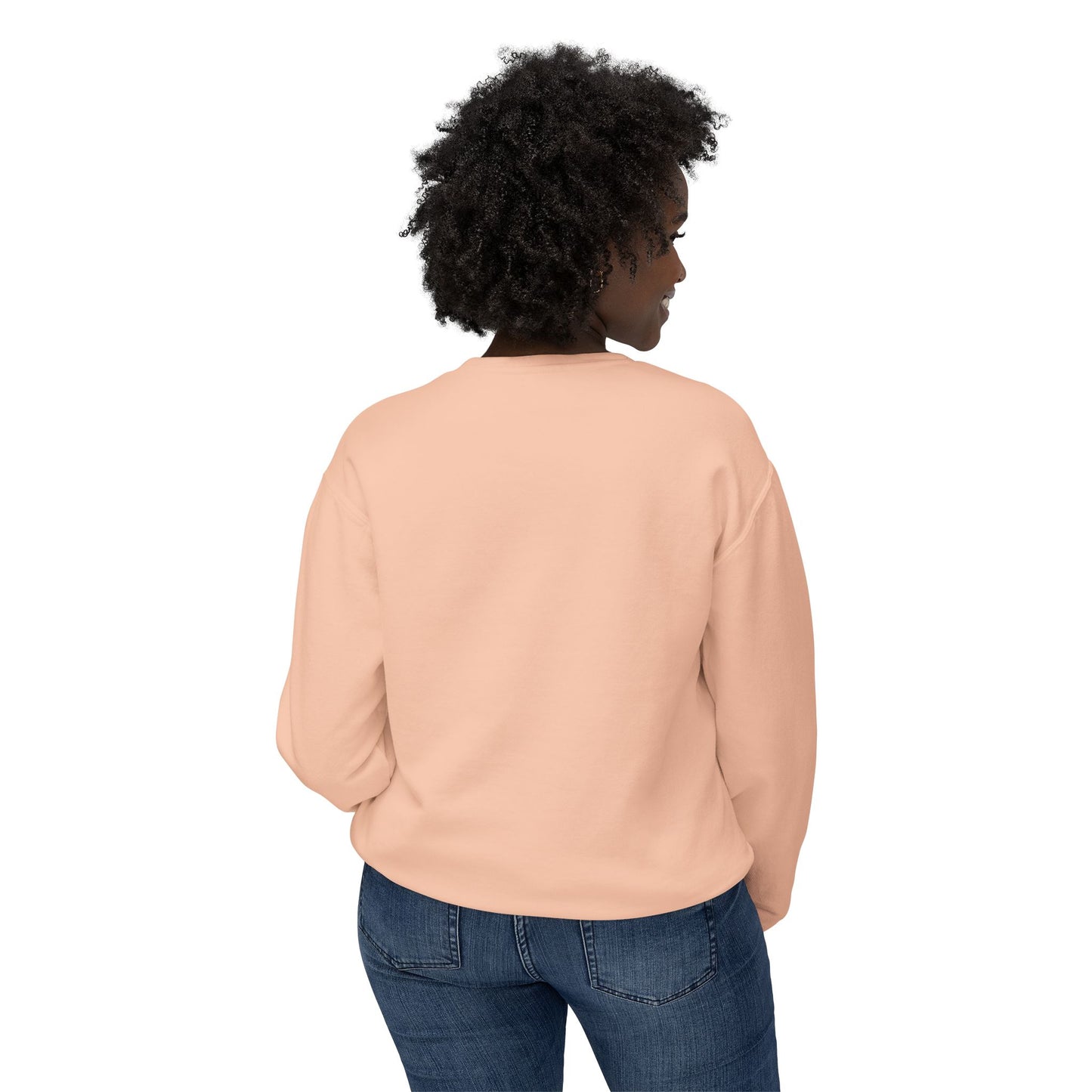 Lightweight Crewneck Sweatshirt: Be the Light in Someone's Day