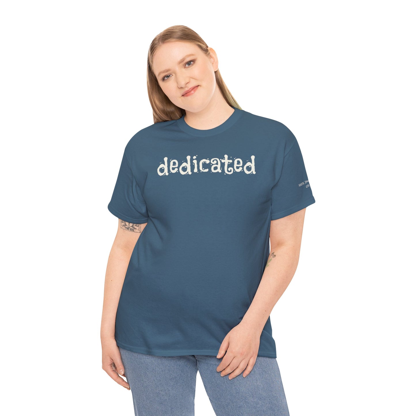 Dedicated Unisex Heavy Cotton Tee ā Casual Comfort for Everyday Style