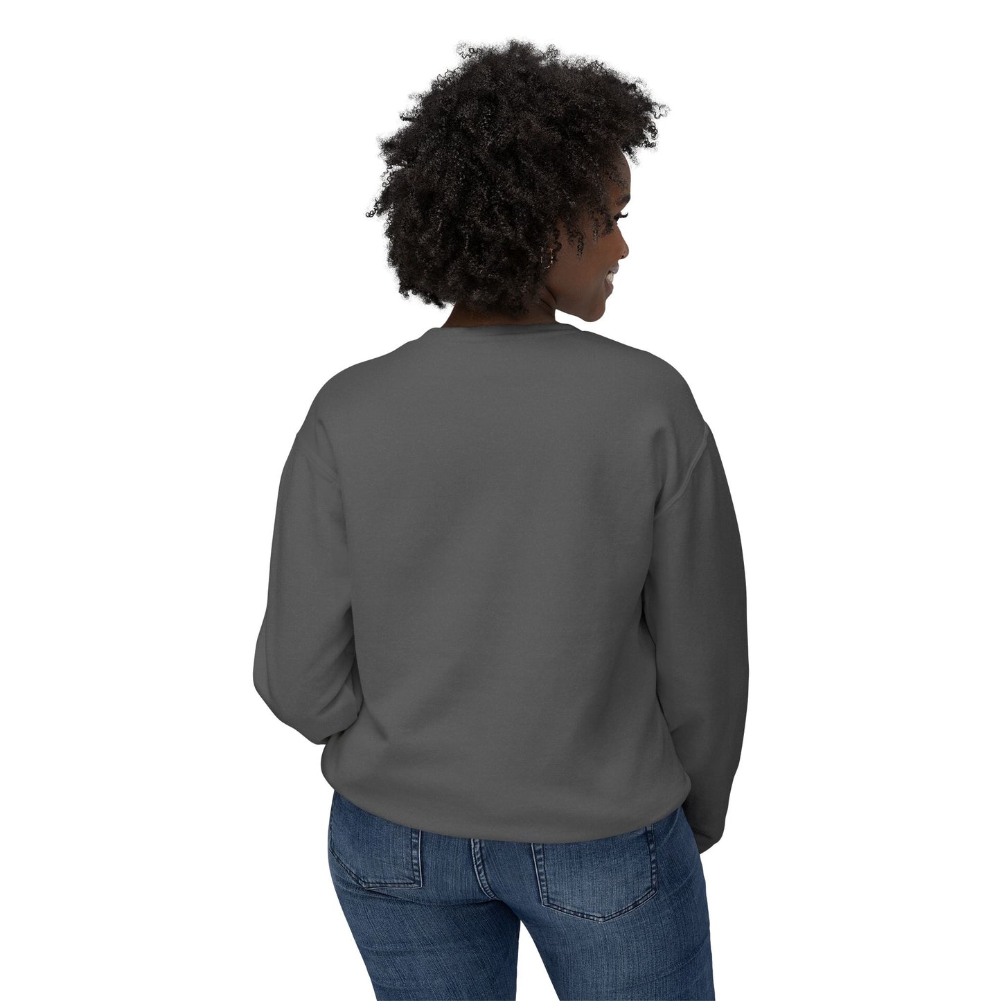 Lightweight Crewneck Sweatshirt: Be the Light in Someone's Day