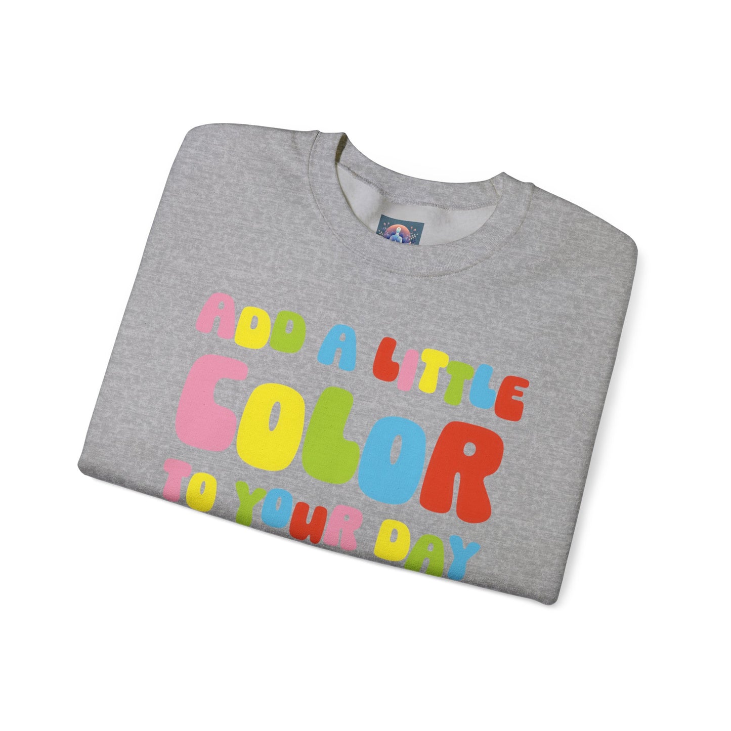 Colorful Unisex Sweatshirt - Add a Little Color to Your Day