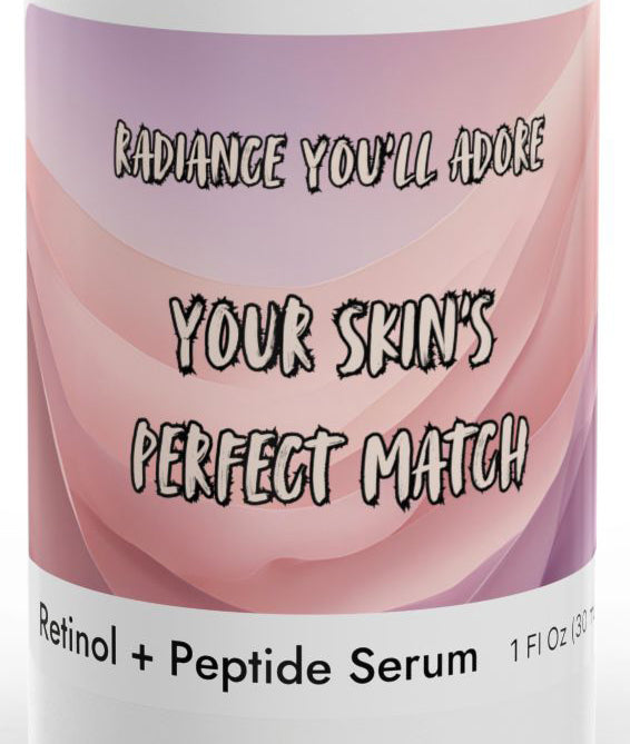 Radiance You’ll Adore: Retinol & Peptide Face Serum, 1 oz