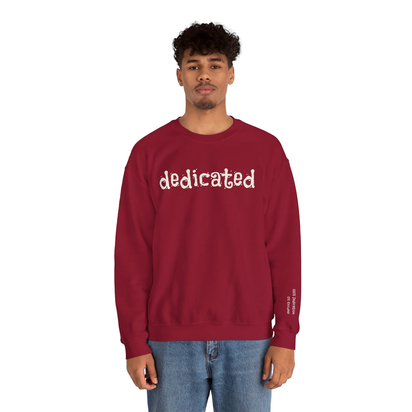 "Dedicated" Unisex Heavy Blend™ Crewneck Sweatshirt