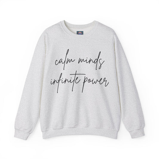 Powerful Unisex Crewneck Sweatshirt - Infinite Power Design