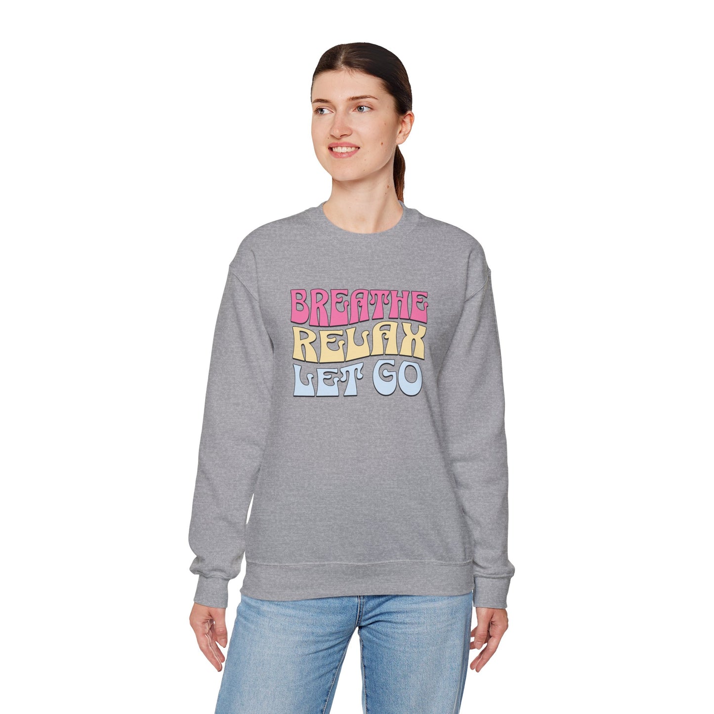 Relaxing Breathe Unisex Sweatshirt