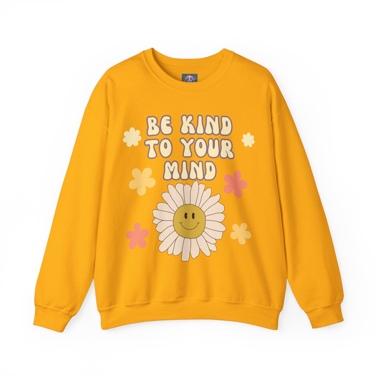 Crewneck Sweatshirt 'Be kind to your mind'