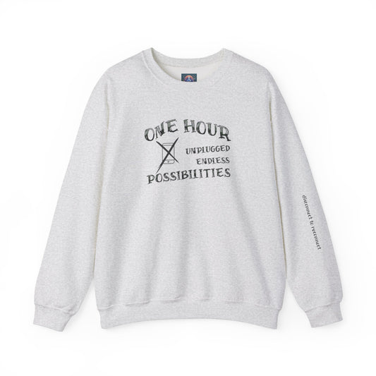 Disconnect to Reconnect – Mindfulness Sweatshirt 📵✨
