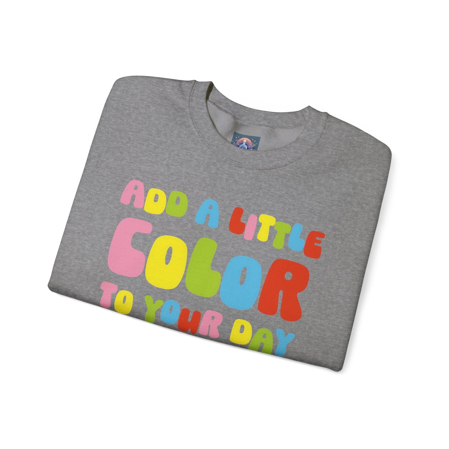 Colorful Unisex Sweatshirt - Add a Little Color to Your Day