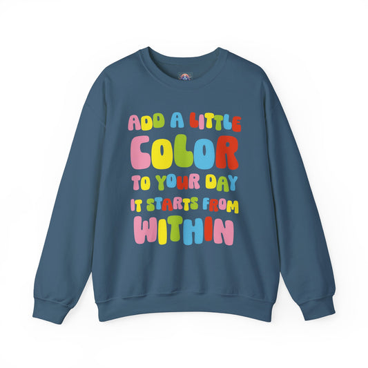 Colorful Unisex Sweatshirt - Add a Little Color to Your Day