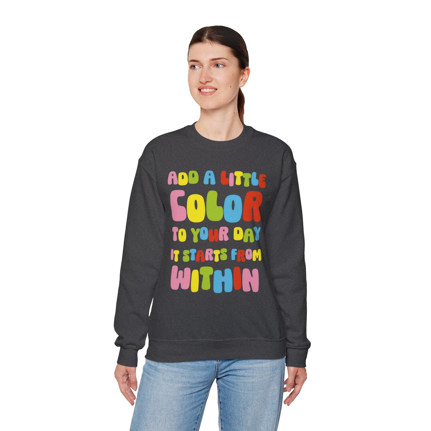 Colorful Unisex Sweatshirt - Add a Little Color to Your Day