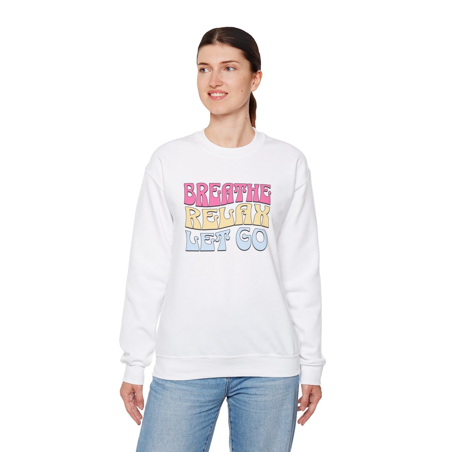 Relaxing Breathe Unisex Sweatshirt