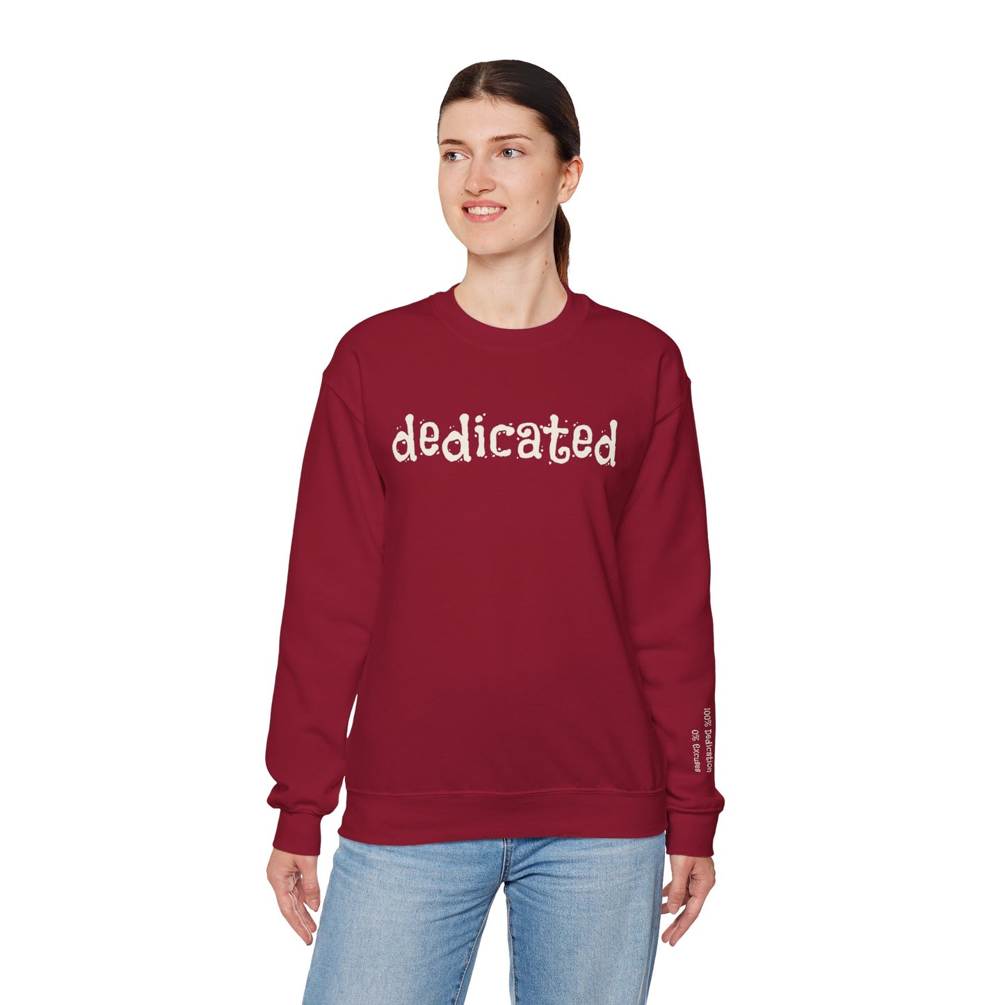 "Dedicated" Unisex Heavy Blend™ Crewneck Sweatshirt