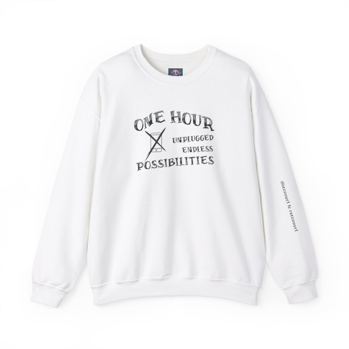 Disconnect to Reconnect – Mindfulness Sweatshirt 📵✨