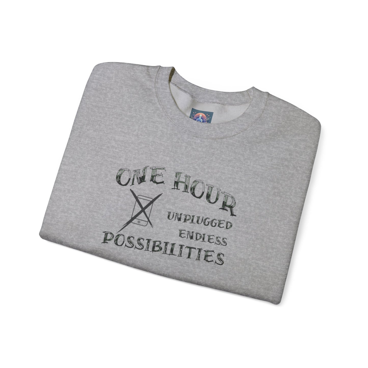 Disconnect to Reconnect – Mindfulness Sweatshirt 📵✨